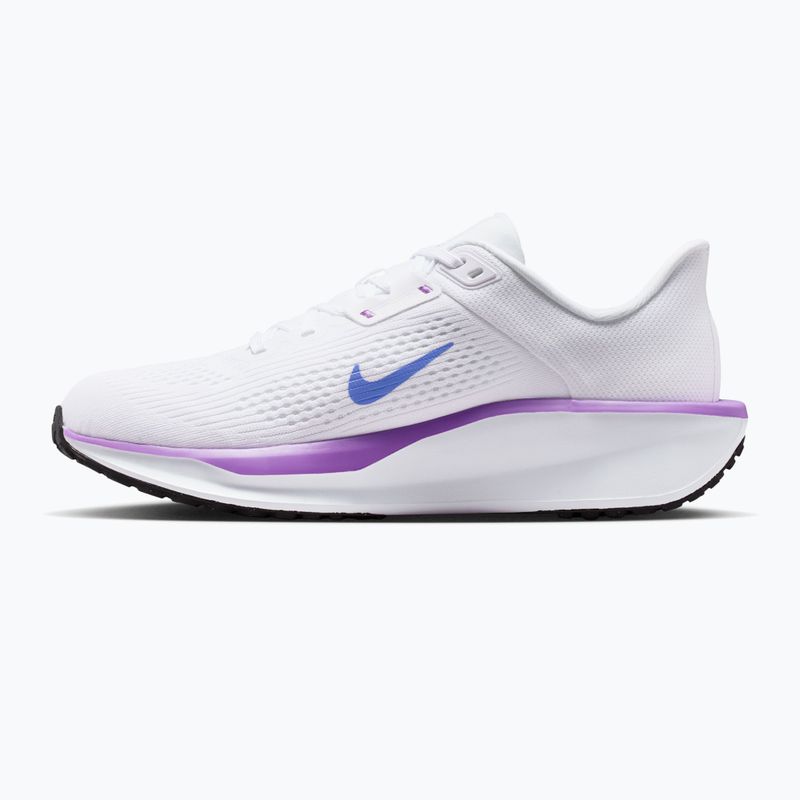 Încălțăminte de alergare pentru femei Nike Quest 6 white/black/bright violet/sapphire 2