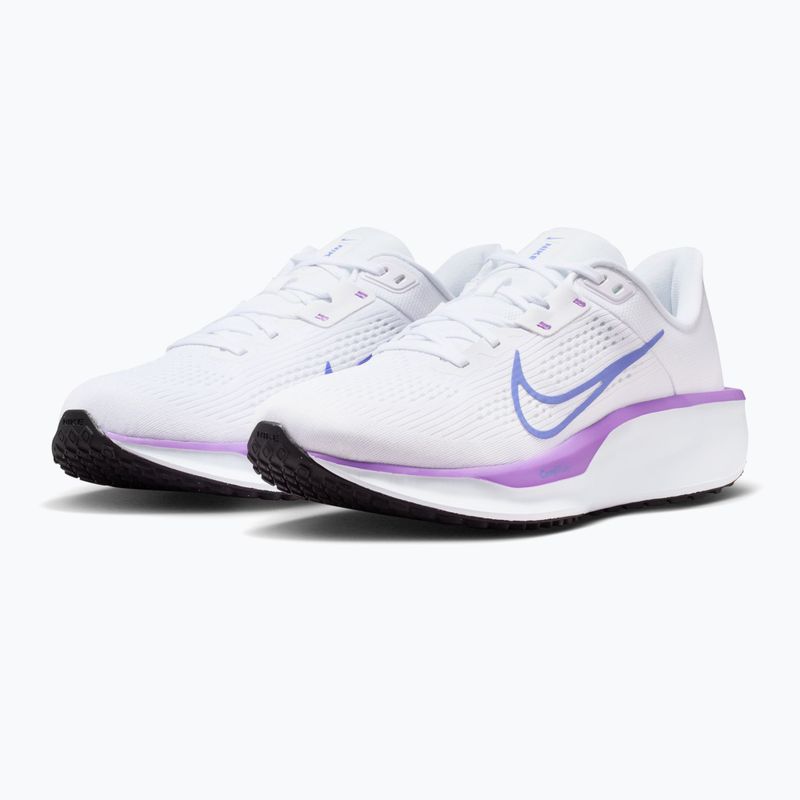 Încălțăminte de alergare pentru femei Nike Quest 6 white/black/bright violet/sapphire 3
