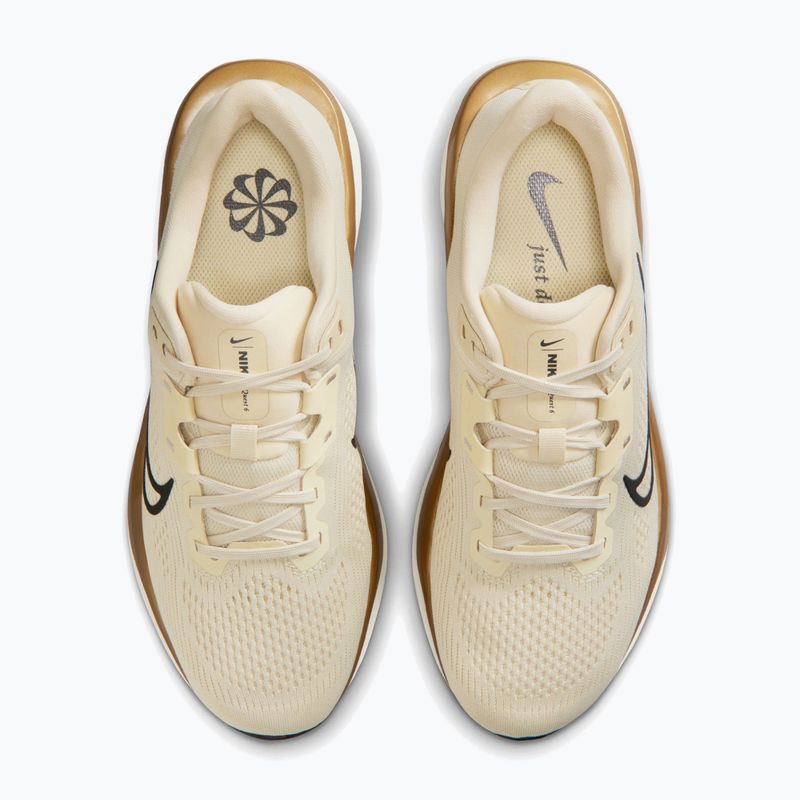 Încălțăminte de alergare pentru femei Nike Quest 6 light khaki/sail/metallic gold/off noir 5