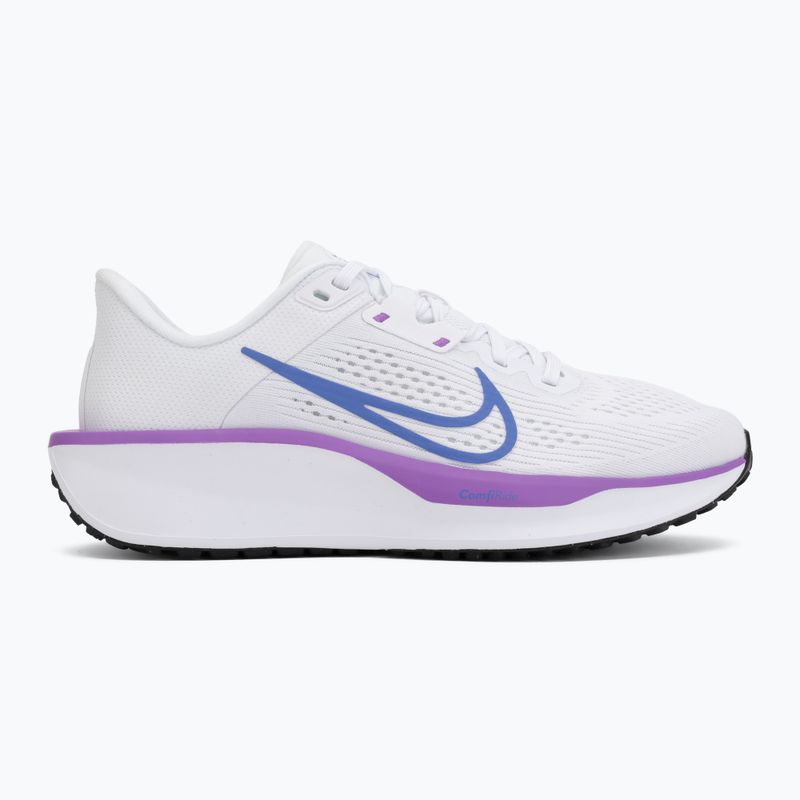 Încălțăminte de alergare pentru femei Nike Quest 6 white/black/bright violet/sapphire 2