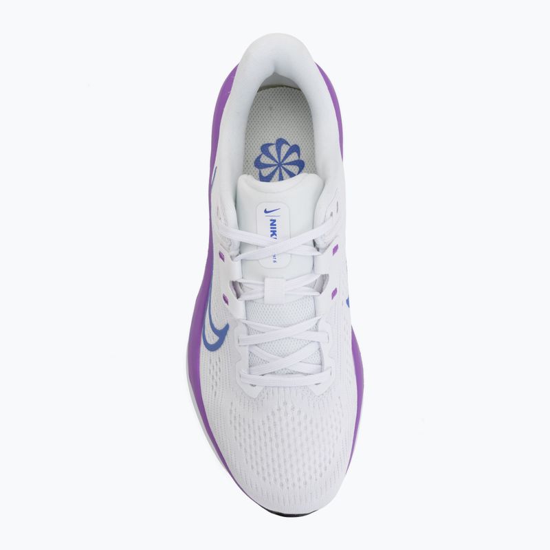 Încălțăminte de alergare pentru femei Nike Quest 6 white/black/bright violet/sapphire 5