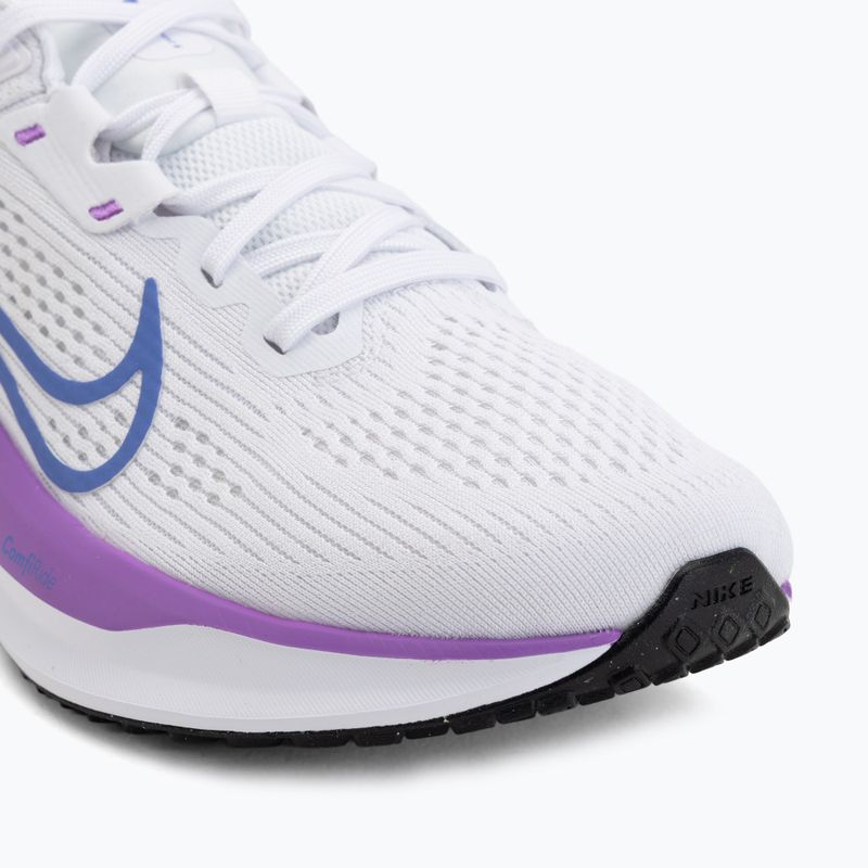 Încălțăminte de alergare pentru femei Nike Quest 6 white/black/bright violet/sapphire 7