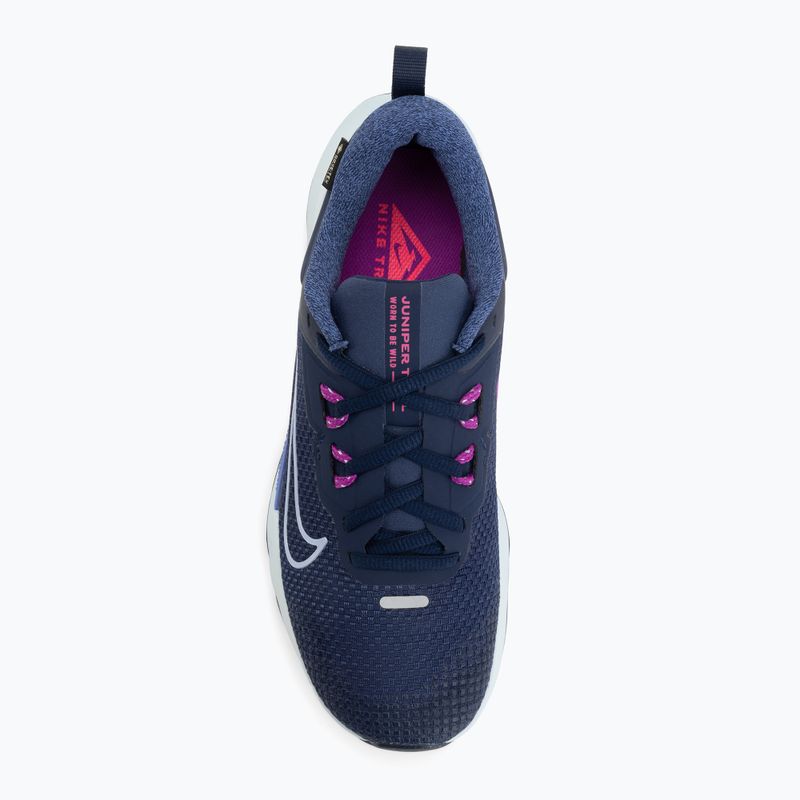 Încălțăminte de alergare pentru femei Nike Juniper Trail 2 GORE-TEX midnight navy/sapphire/glacier blue 5