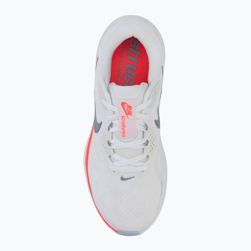 Încălțăminte de alergare pentru femei Nike Structure 26 white/hot lava/hydrogen blue/ashen slate 5