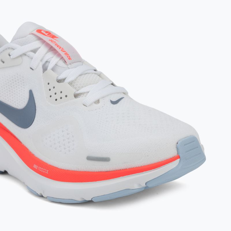 Încălțăminte de alergare pentru femei Nike Structure 26 white/hot lava/hydrogen blue/ashen slate 7