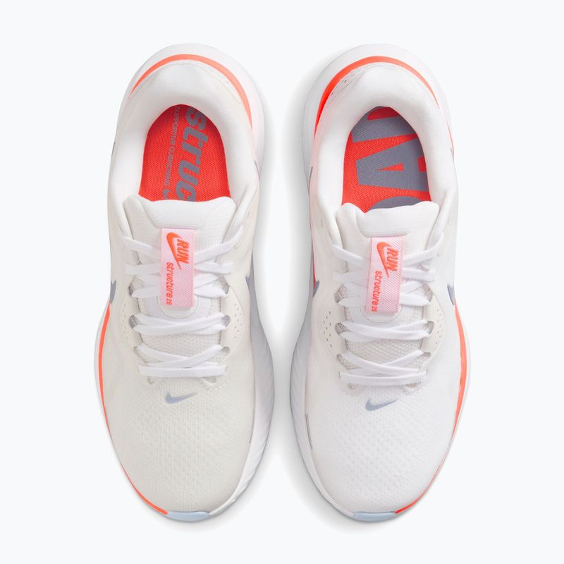 Încălțăminte de alergare pentru femei Nike Structure 26 white/hot lava/hydrogen blue/ashen slate 7