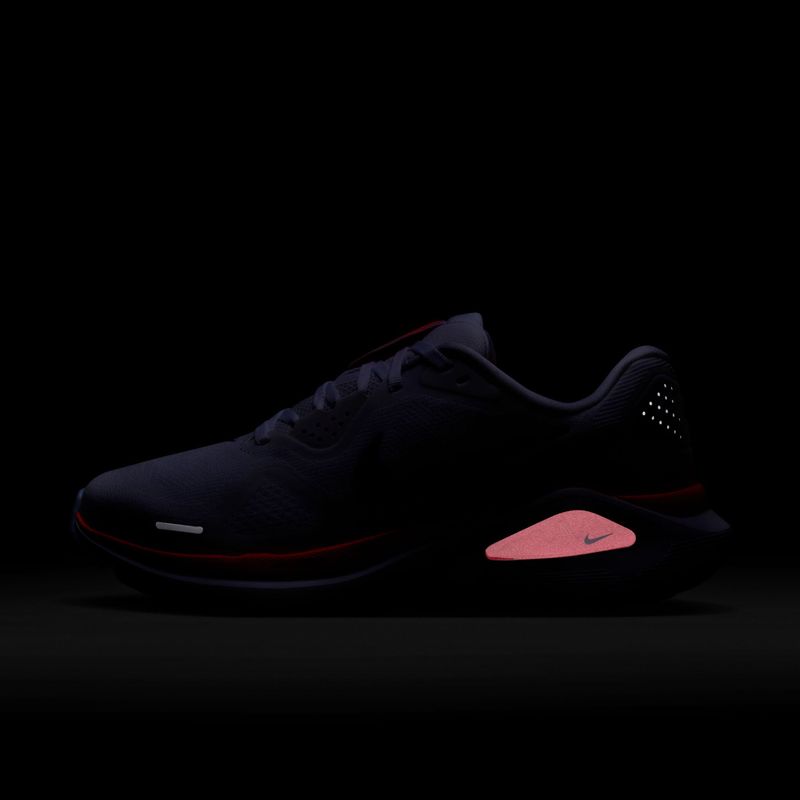 Încălțăminte de alergare pentru femei Nike Structure 26 white/hot lava/hydrogen blue/ashen slate 8