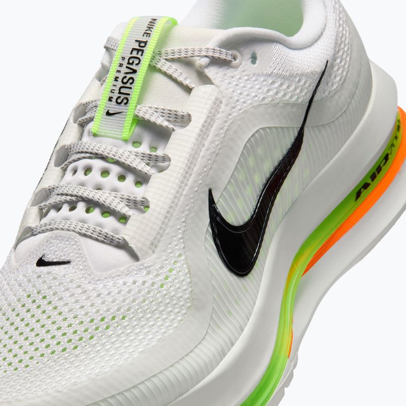 Încălțăminte de alergare pentru bărbați Nike Pegasus Premium white/off white/volt/black 9
