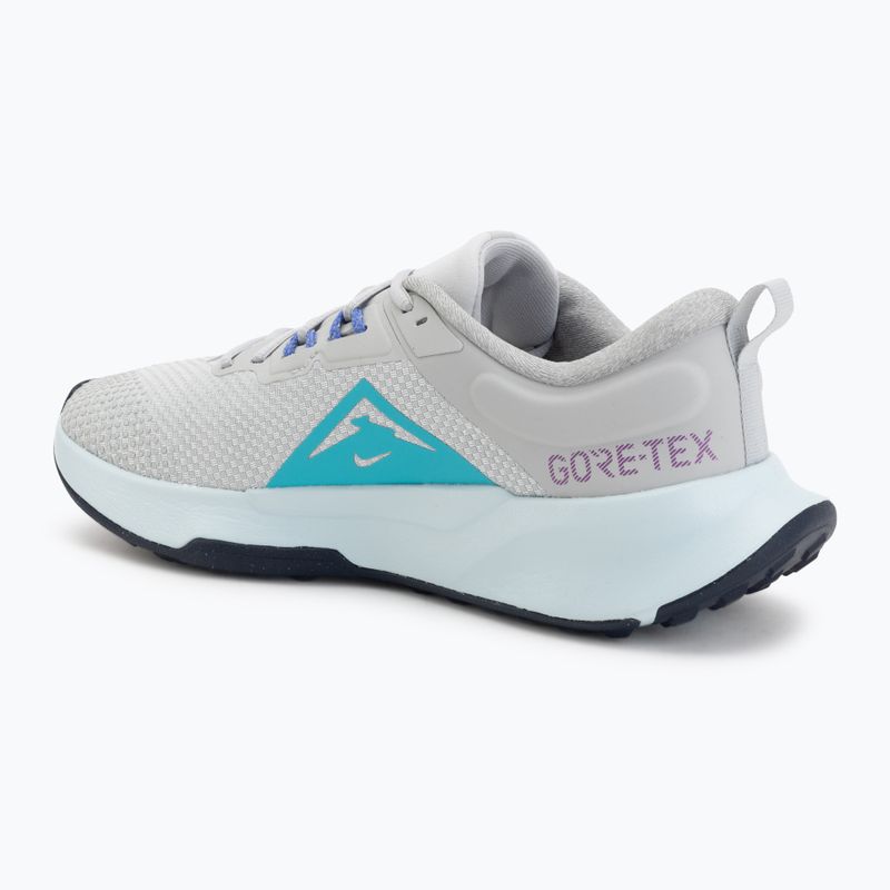 Încălțăminte de alergare pentru bărbați Nike Juniper Trail 2 GORE-TEX grey fog/sapphire/midnight navy 3