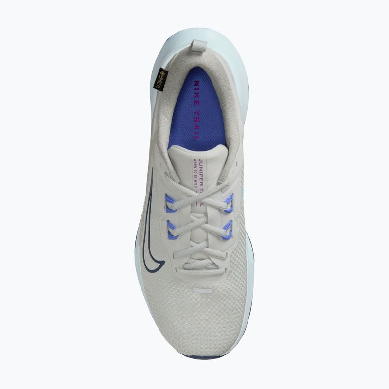 Încălțăminte de alergare pentru bărbați Nike Juniper Trail 2 GORE-TEX grey fog/sapphire/midnight navy 6