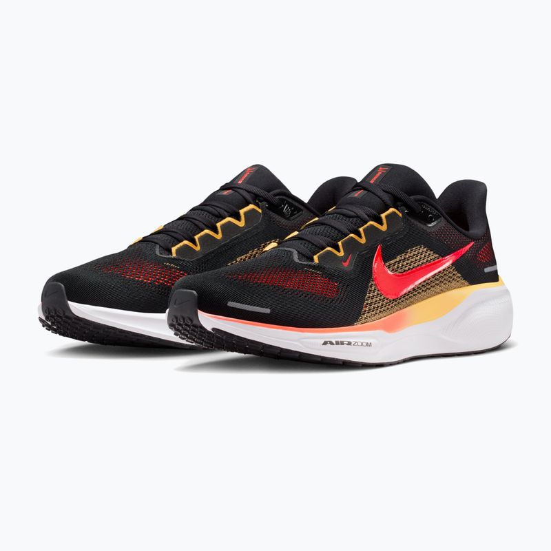 Încălțăminte de alergare pentru bărbați Nike Pegasus 41 black/topaz gold/bright crimson 3