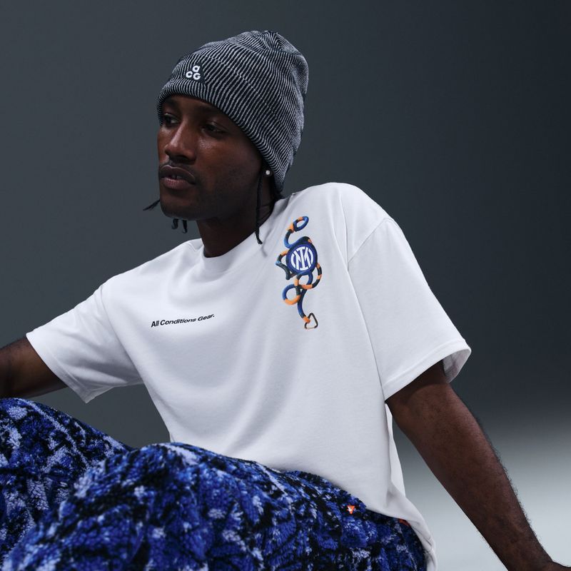 Tricou de fotbal pentru bărbați Nike Inter Milan white 6