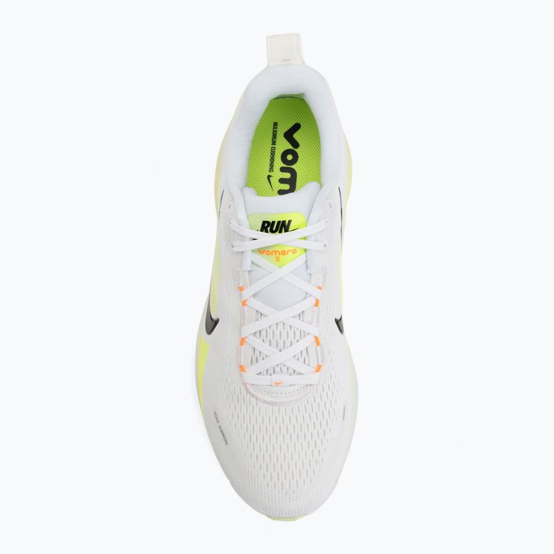 Încălțăminte de alergare pentru bărbați Nike Vomero 18 white/volt/barely volt/black 5