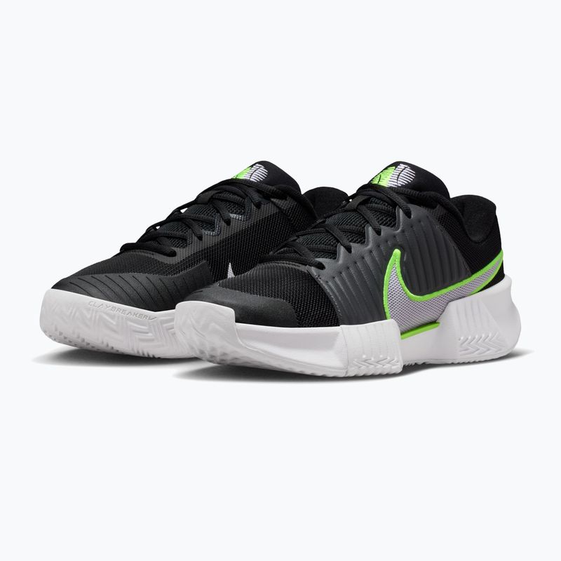 Încălțăminte de tenis pentru femei Nike GP Challenge Pro black/anthracite/volt/white 3