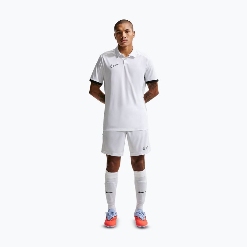 Pantaloni scurți de fotbal pentru bărbați Nike Dri-Fit Academy white/white/black 2