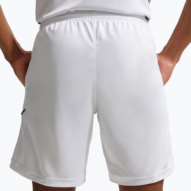 Pantaloni scurți de fotbal pentru bărbați Nike Dri-Fit Academy white/white/black 5