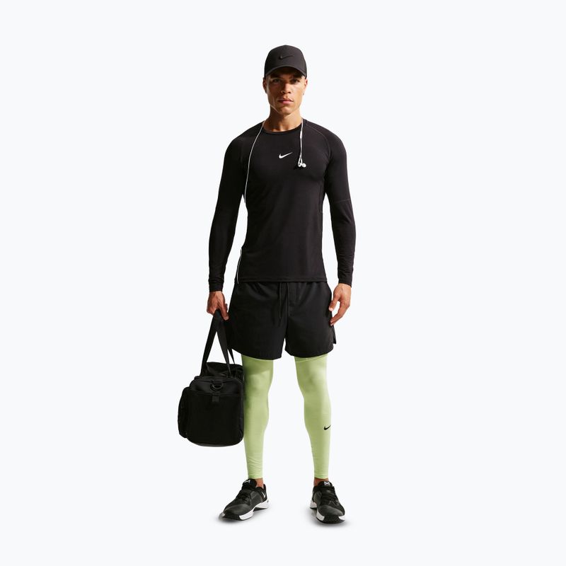 Colanți de antrenament pentru bărbați Nike Pro Dri-Fit Tight Fitness light liquid lime/black 2