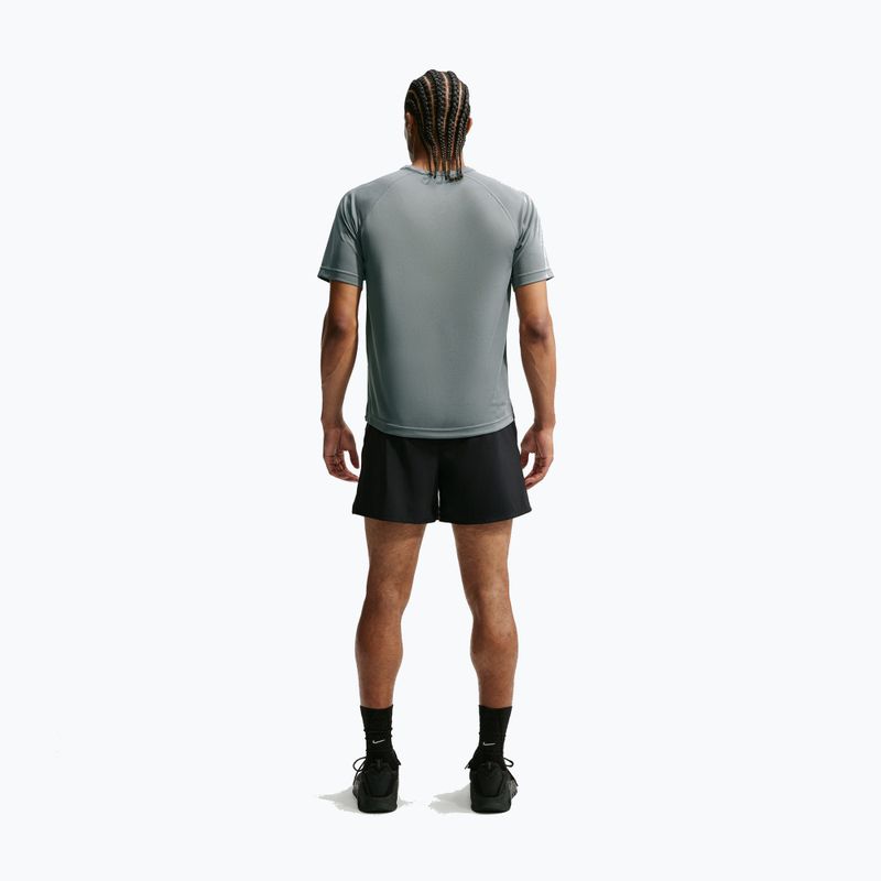 Tricou de antrenament bărbați Nike Flex smoke grey/black 3