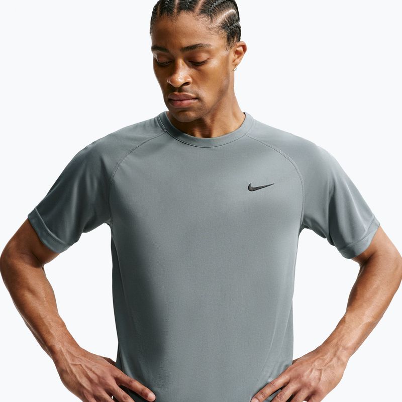 Tricou de antrenament bărbați Nike Flex smoke grey/black 4