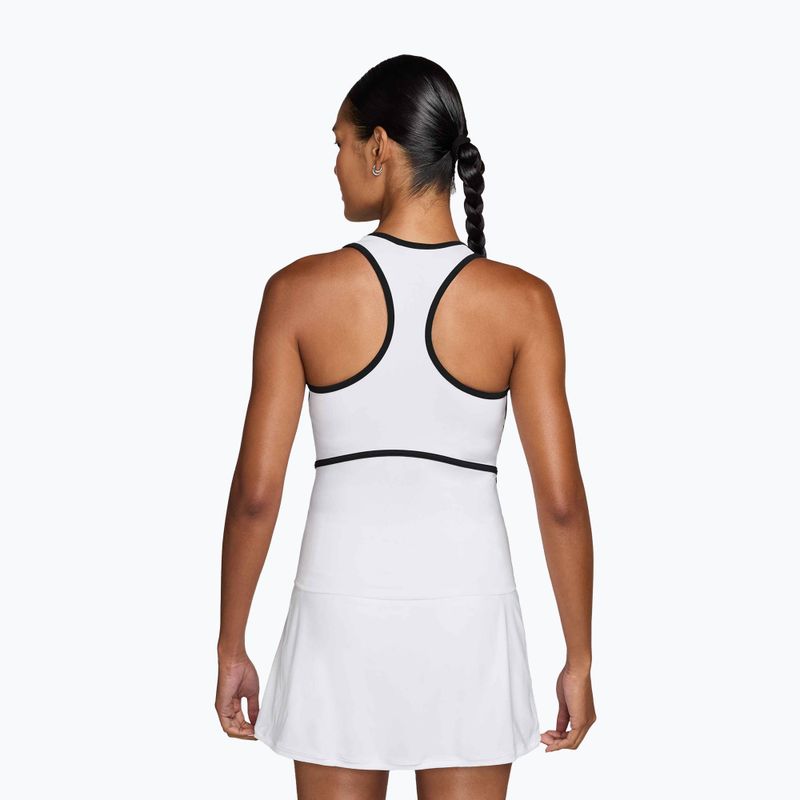 Tricou de tenis pentru femei Nike Advantage Dri-Fit Tank white/black 2