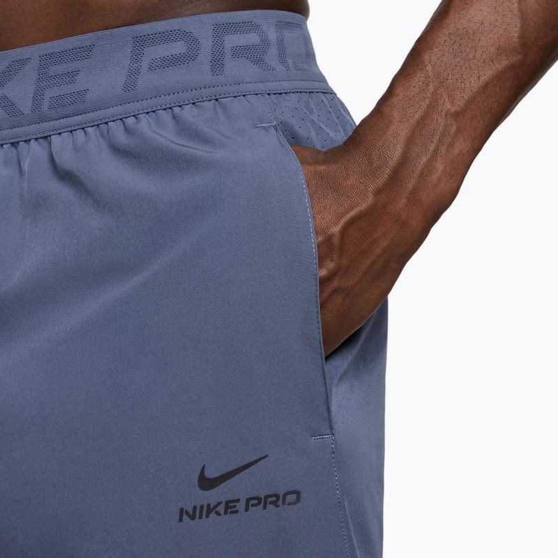 Pantaloni scurți pentru bărbați Nike Pro Training Dri-Fit 6" diffused blue/black 7