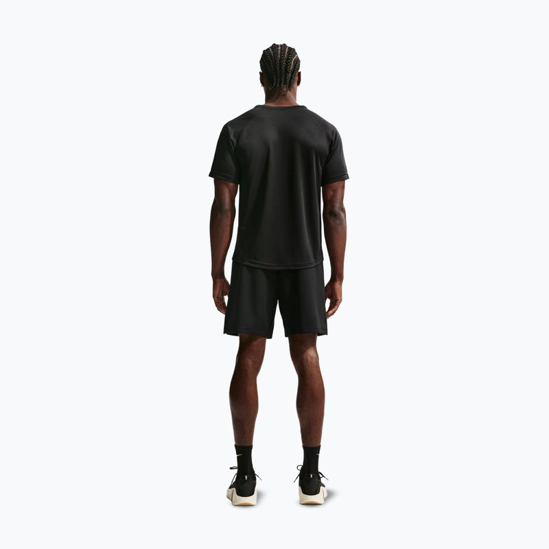 Tricou de antrenament bărbați Nike Flex black/white 3