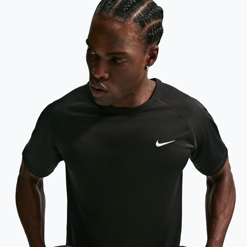 Tricou de antrenament bărbați Nike Flex black/white 5