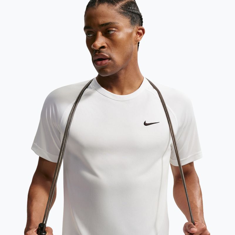 Tricou de antrenament bărbați Nike Flex white/black 5