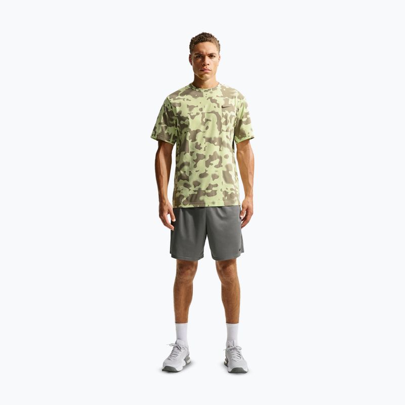Pantaloni scurți de antrenament pentru bărbați Nike Flex smoke grey/black 7