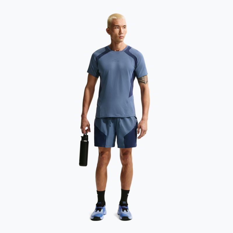 Tricou de antrenament pentru bărbați Nike Pro Training Dri-Fit diffused blue/diffused blue 2