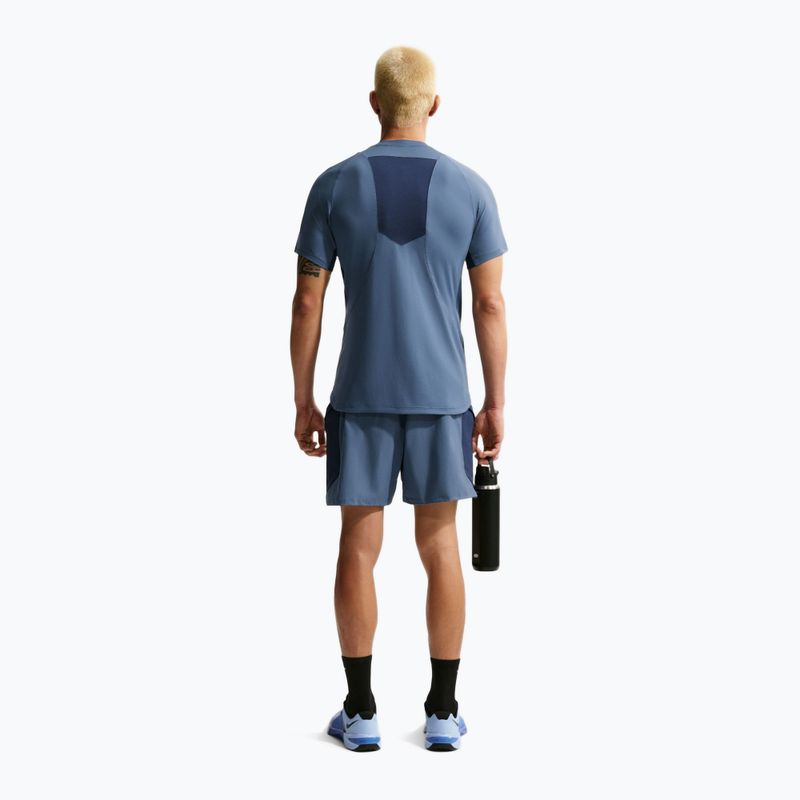 Tricou de antrenament pentru bărbați Nike Pro Training Dri-Fit diffused blue/diffused blue 3
