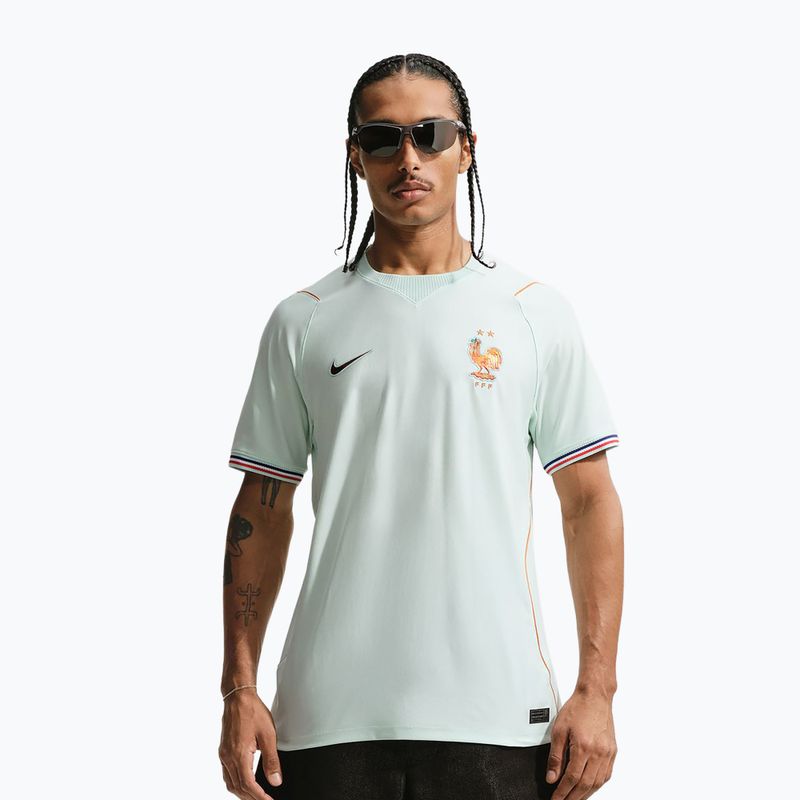 Tricou de fotbal pentru bărbați Nike FFF 2026 Stadium Away igloo/monarch/monarch