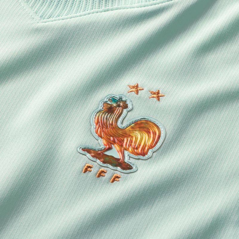 Tricou de fotbal pentru copii Nike FFF 2026 Stadium Away igloo/monarch/monarch 3