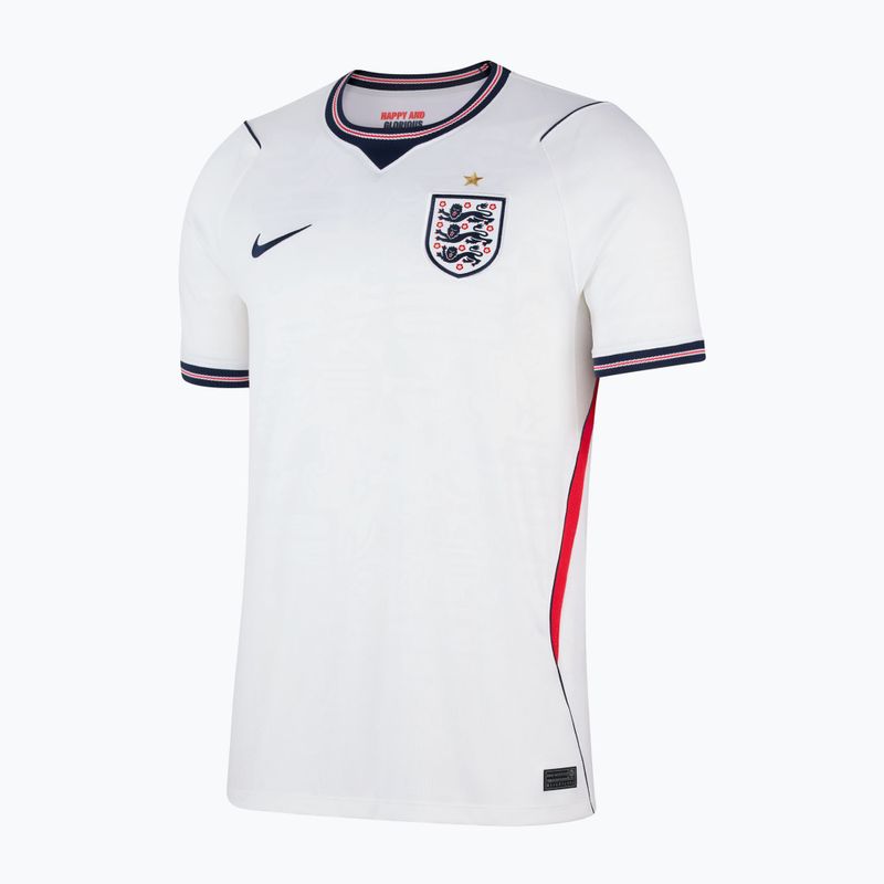Tricou de fotbal pentru bărbați Nike England 2026 Stadium Home white/speed red/obsidian/obsidian 7