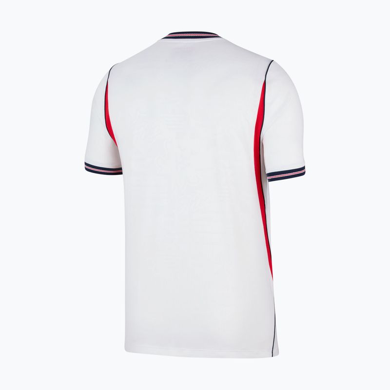 Tricou de fotbal pentru bărbați Nike England 2026 Stadium Home white/speed red/obsidian/obsidian 8