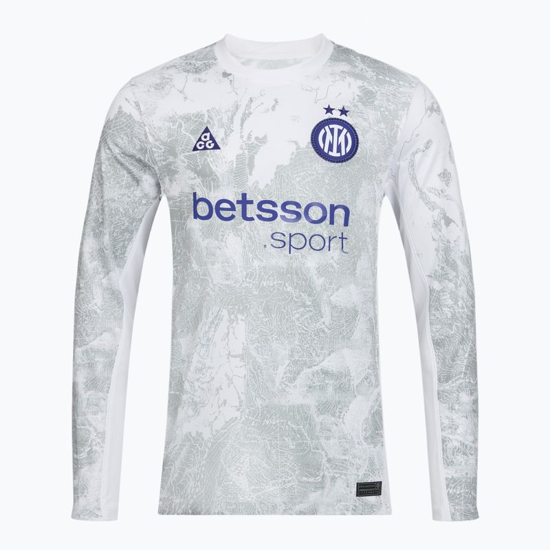 Longsleeve de fotbal pentru bărbați Nike Inter Milan Stadium SE white/white/hyper blue 4