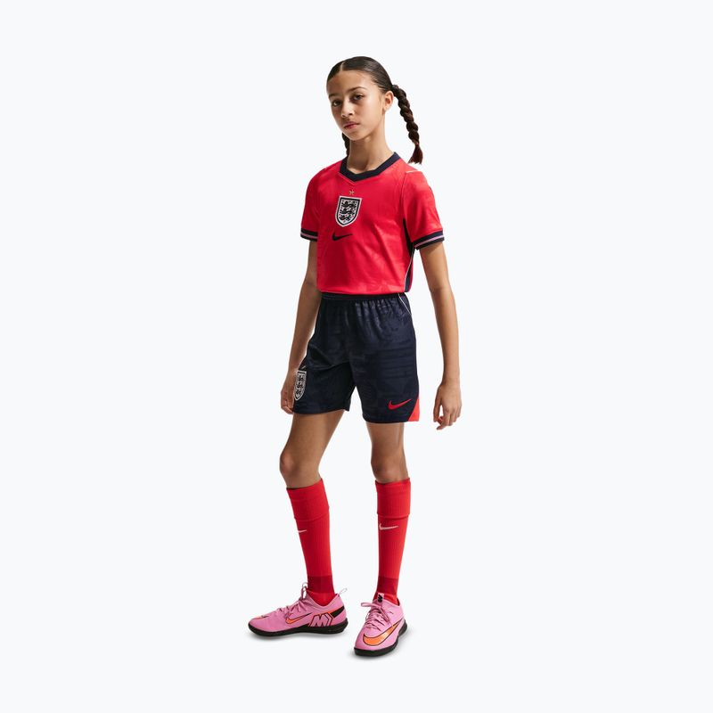Tricou de fotbal pentru copii Nike England 2026 Stadium Away speed red/obsidian/white/obsidian 5