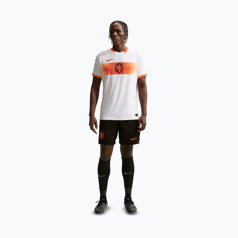 Tricou de fotbal pentru bărbați Nike Netherlands 2026/27 Away Match white/hyper crimson/black 2