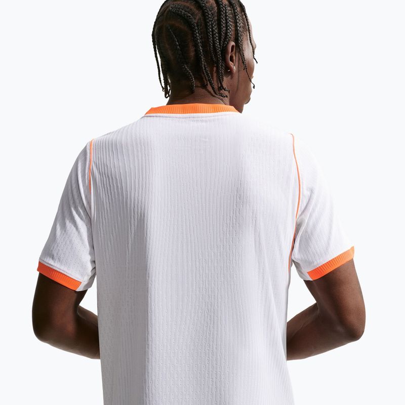 Tricou de fotbal pentru bărbați Nike Netherlands 2026/27 Away Match white/hyper crimson/black 6