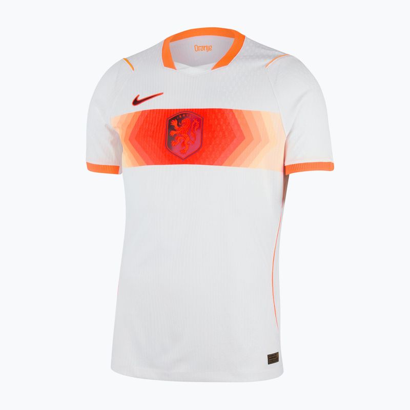 Tricou de fotbal pentru bărbați Nike Netherlands 2026/27 Away Match white/hyper crimson/black 7