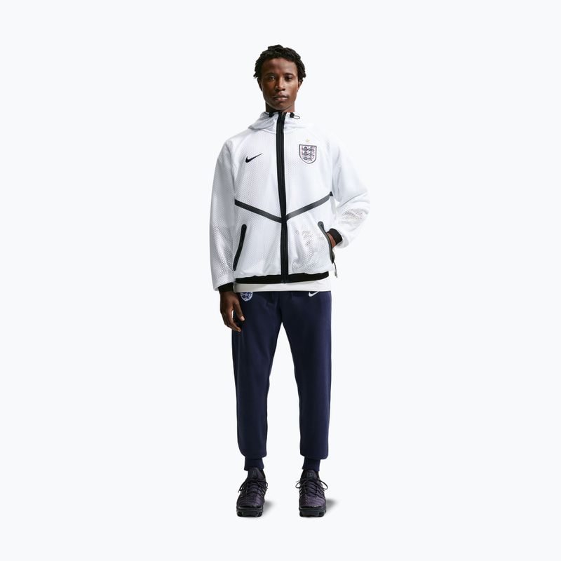 Geacă de fotbal pentru bărbați Nike England Dri-Fit Soccer Anthem white/black/obsidian 2