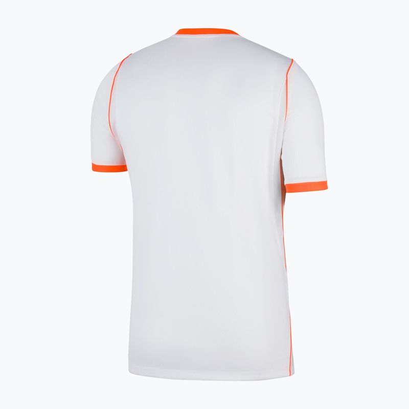 Tricou de fotbal pentru bărbați Nike Netherlands 2026 Stadium Away white/hyper crimson/black 8