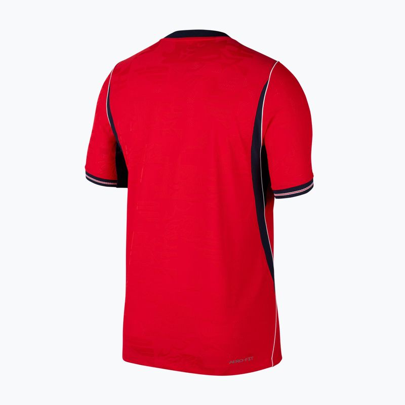 Tricou de fotbal pentru bărbați Nike England 2026 Match Away speed red/obsidian/white/obsidian 10