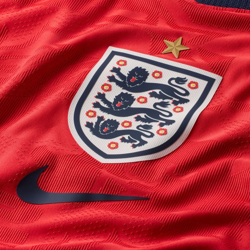 Tricou de fotbal pentru bărbați Nike England 2026 Match Away speed red/obsidian/white/obsidian 11
