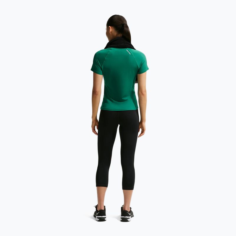 Colanți pentru femei Nike Pro Mid-Rise Crop black/white 3