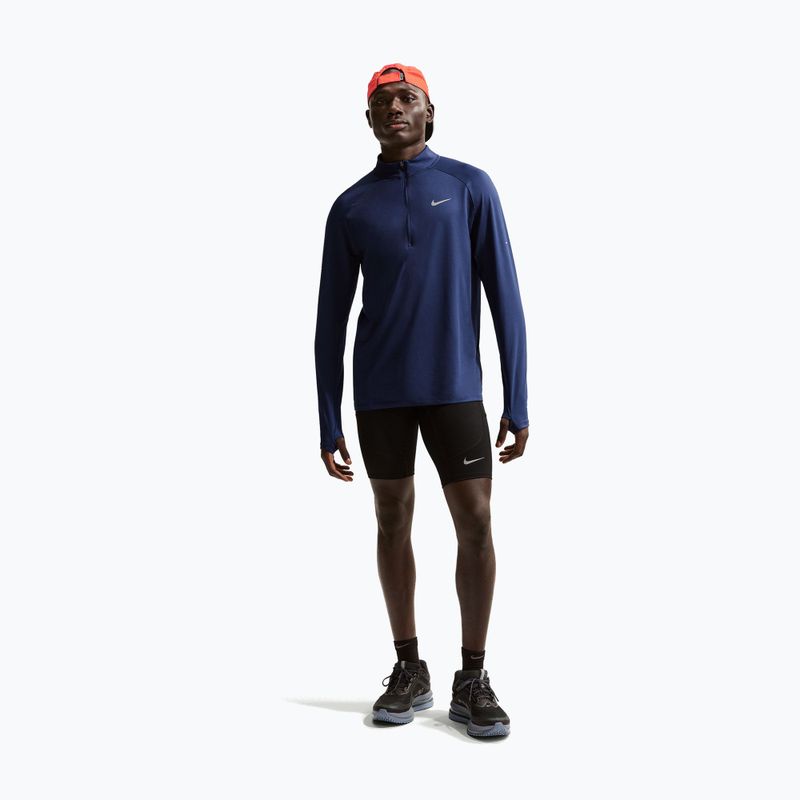 Bluză de alergare pentru bărbați Nike Stride 1/4 Zip Dri-Fit midnight navy 2