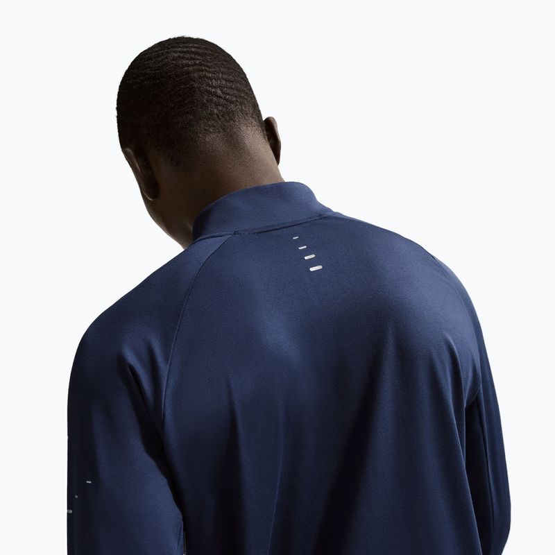 Bluză de alergare pentru bărbați Nike Stride 1/4 Zip Dri-Fit midnight navy 4