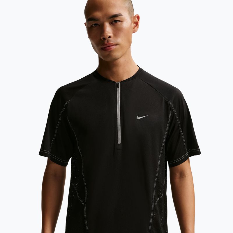 Tricou de alergare pentru bărbați Nike Retro Dri-Fit black/black/black 2