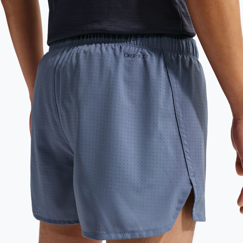 Pantaloni scurți de alergare pentru bărbați Nike Fast Dri-Fit Brief Lined 3" diffused blue/black 4