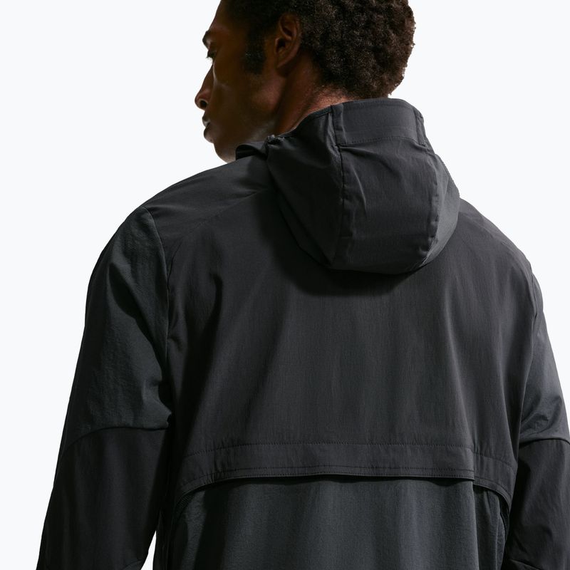 Geacă de alergare pentru bărbați Nike Stride Dri-Fit black/off noir/black/black 6